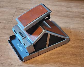 Sx 70 Polaroid part of vintage camera collection