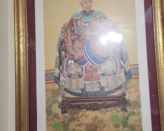 Chinese print Empress