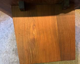 Another view of side of Nakashima end table base (1 of 2)