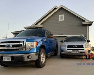 2014 Ford F-150 and 2010 Toyota RAV4