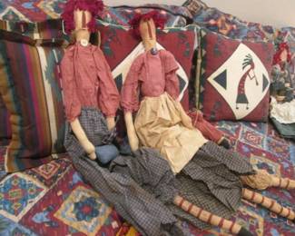 Primitive-Style Rag Dolls
