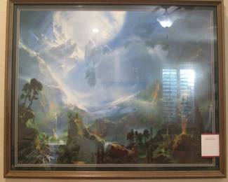 "And The Light Shall Guide You Home", Ltd. Ed. Lithography Print By Dale Terbush, 58/750