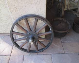 Vintage Ford Wheel