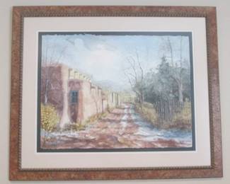 Pueblo Landscape By Thomas A. Stotts