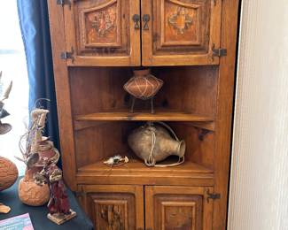  Storage & Display, Corner Cabinet, 42" X 29" X 79"