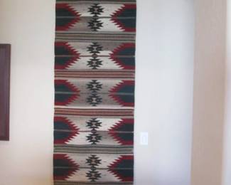 Textile Wall Hanging, 114" X 32"