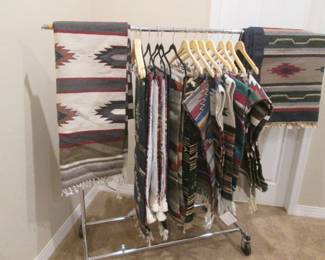 Rack Of Hanging Textiles, Easy Way to Choose a Pattern!
