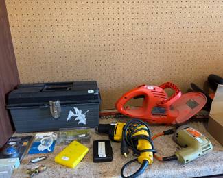 Power Tools, Hedge Trimmer, Garage Supplies