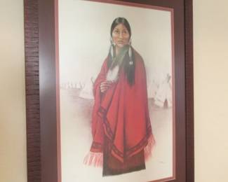 Native American Woman By Sheila Hill, 1986, 769/1000