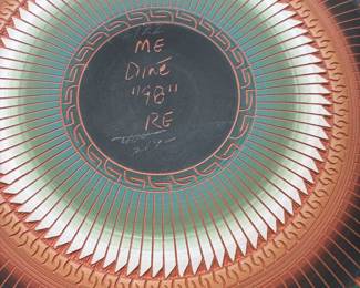 Artist Signed Navajo Pottery