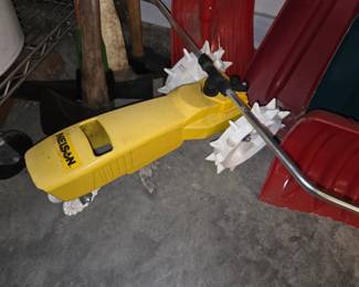 Vintage Nelson lawn sprinkler tractor