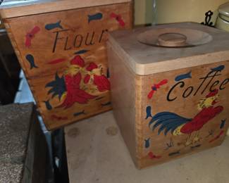 Vintage canister sets