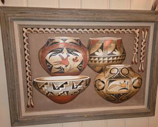 Southwestern Art by Erv Johnson 