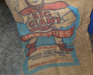 Vintage Big Giant Burlap sacks