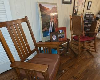Antique rocking chairs