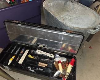 Lots to fishing tackle
