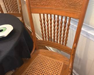 Antique kitchen chairs