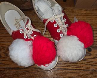 Vintage Saddle shoes W/ Pom poms