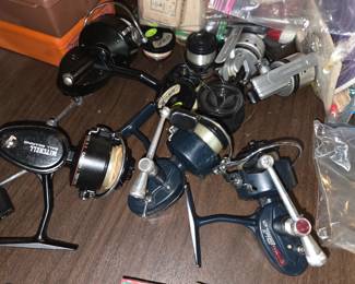 Garcia Mitchel fishing reels and spinners