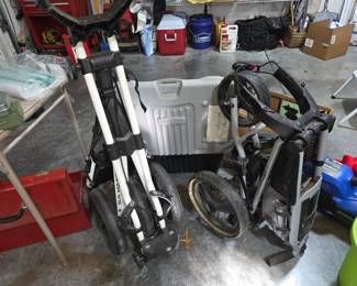 Sun Mountain Golf bag  Cart and additional golf bag cart