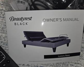 Beauty Rest Luxury base with king mattress set  w/ remote controls