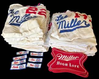 Vintage Lee Miller Baseball Jerseys More