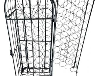 Two Metal Wine Racks