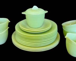 FireKing Jadeite Plates, Creamers, More
