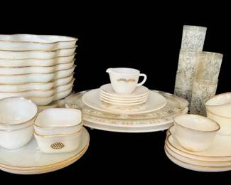 FireKing Divided Relish Dishes, Platters, More