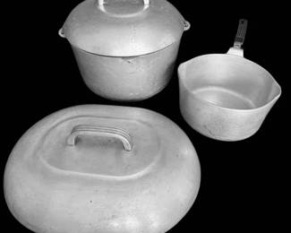 Wagner Ware Magnalite Pots Extra Lids