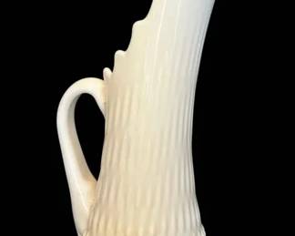 Fenton 15 Hobnail Milk Glass Swung Stretch Vase