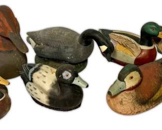 Porcelain Duck Figurines