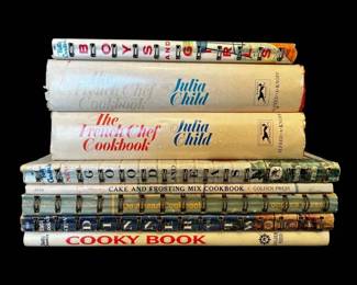 First Edition Betty Crocker 1968 Julia Child Cookbooks