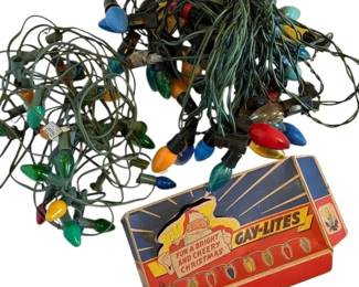 Vintage Christmas Lights All Working
