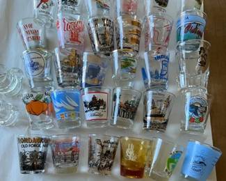 Shot Glasses Galore