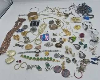 Vintage Costume Jewelry Necklaces, Earrings, Bracelets Monet