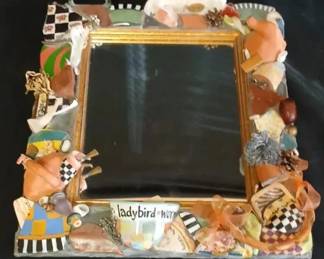 MacKenzieChilds Frame Mirror