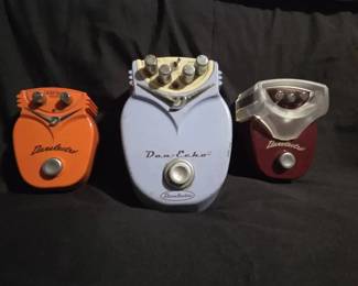 3 Retro Danelectro Guitar Pedals