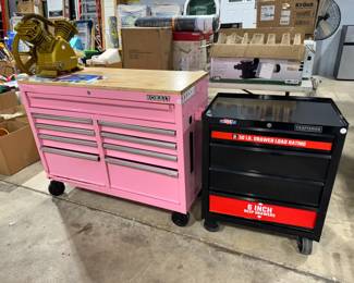 Kobalt and Craftsman Tool chests Orland Estate Auction