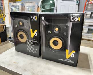 KRK V6 Speakers Orlando Estate Auction