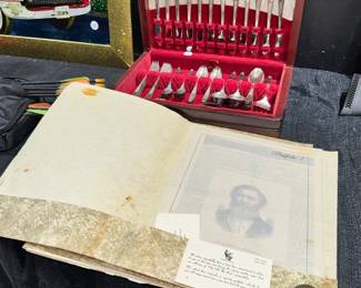 Flatware Set and Art Orlando