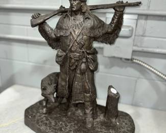Michael Garman "Pathfinder" Bronze Statue Orlando Estate Auction