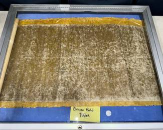 Chinese Gold Paper Orlando Estate Auction
