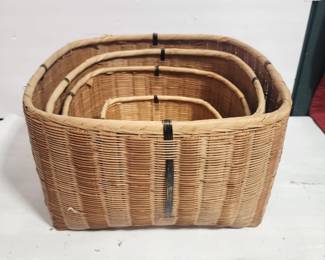 SET OF 4 STACKING BASKETS