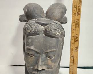 TERRACOTTA CHINESE HEAD