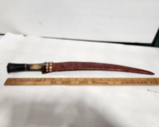 KNIFE IN SHEATH