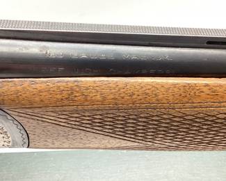 1964 EIG ITALIAN IMPORTED OVER UNDER 20 GA SHOTGUN 1964 EIG BRESCIA ITALY GARDONE V.T. REGION. THIS SHOTGUN IS A 20 GAUGE MAGNUM 3 INCH CHAMBERED. WONDERFUL METAL ENGRAVED OVER AND UNDER SHOTGUN. LOW ROUNDS PASSED THRU THE BARRELS. SIGNS OF WEAR ON THE STOCK AND PLASTIC BUTT PLATE IS CRACKED BEYOND REPAIR. SIMPLE FIX. FFL OR NICS CHECK REQUIRED