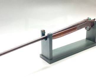 CHAMPION FULL CHOKE 410 SINGLE SHOT SHOTGUN CHAMPION FROM IVER JOHNSONâ€™S ARMâ€™S & CYCLE WORKS FITCHBURG MASS. USA . CHAMBERED FOR 3 INCH SHELLS. SINGLE SHOT BREAK DOWN. RICH BROWN STOCK. HAS SIGNS OF WEAR BUT STILL IN GREAT SHAPE. FFL OR NICS CHECK REQUIRED