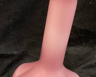 VTG. FENTON CRANBERRY MELON BARBER BOTTLE