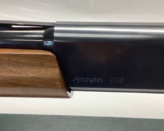 REMINGTON 1100 28 GAUGE SHOTGUN BACK IN CIRCULATION IS THIS REMINGTON 1100 28 GAUGE SEMI AUTOMATIC SHOTGUN. CHAMBERED FOR 2 3/4 INCH SHELLS. WOOD FURNITURE SHOWS LIGHT WEAR. FFL OR NICS CHECK REQUIRED.
